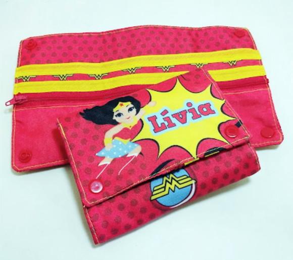 CARTEIRA PERSONALIZADA HEROIS