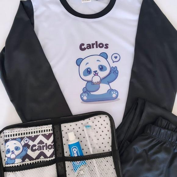 Kit Festa do Pijama Panda