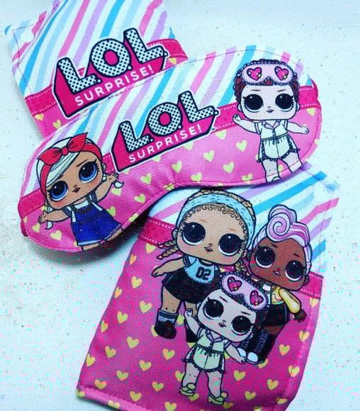 Kit Higiene Temático com Tapa Olho Personalizado