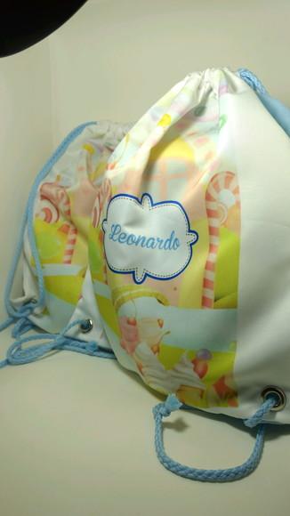 Kit Personalizado Almofada e Mochila