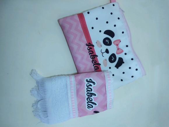 Necesserie Personalizada com Toalha