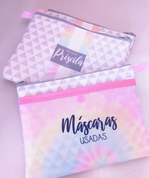 Porta Mascara de Proteção Personalizado