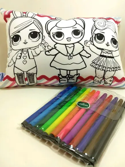 Almofada de Colorir Lol Surprise