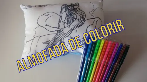 Almofada para Colorir