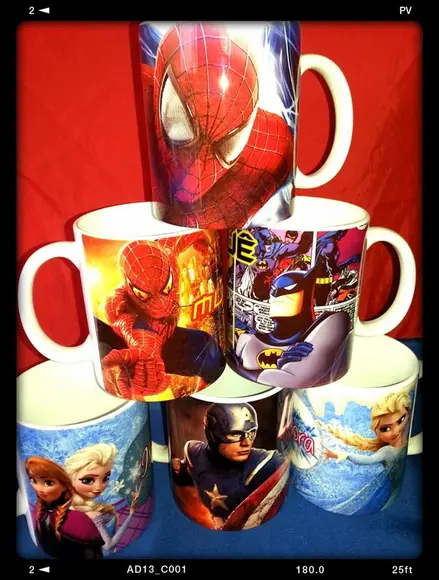 Caneca de Porcelana Temáticas
