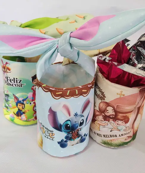 Cestinha Páscoa Personalizada