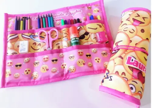 Estojo de Rolo Personalizado com Acessórios