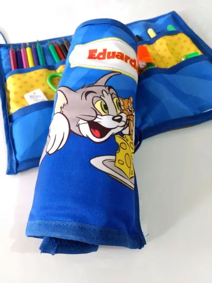 Estojo de Rolo Tom e Jerry