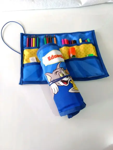 Estojo de Rolo Tom e Jerry