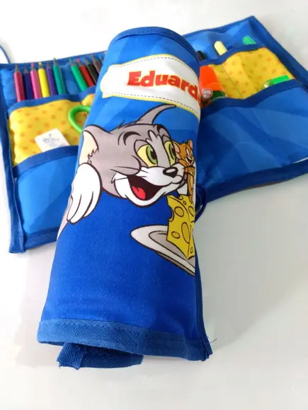 Estojo de Rolo Tom e Jerry
