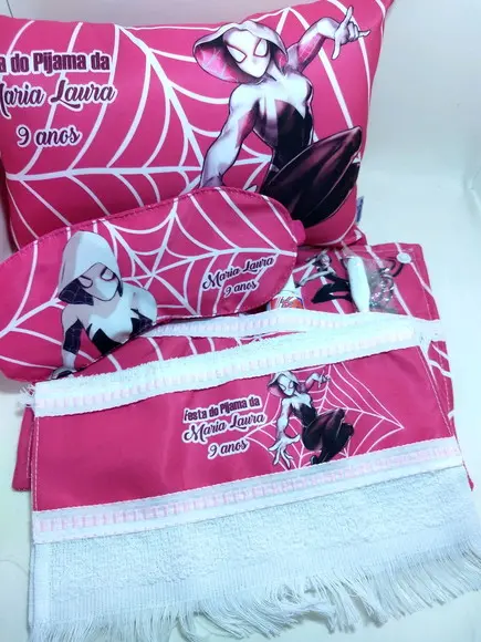 Kit Festa do Pijama Aranha