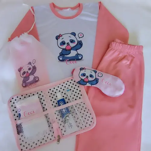 Kit Festa do Pijama Panda