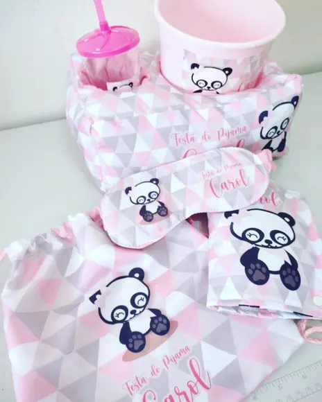 Kit Festa Do Pijama Personalizado