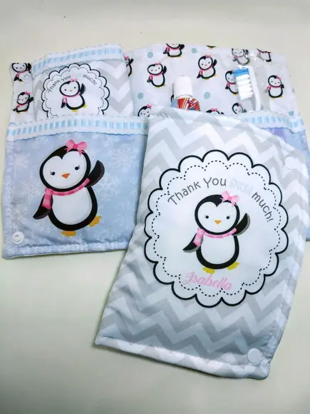 Kit Higiene Personalizado Pinguim