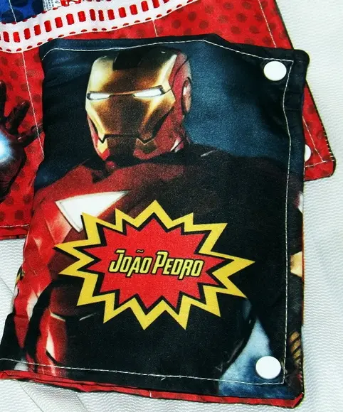 Kit Higiene Personalizado Homem de Ferro
