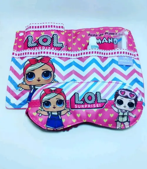 Kit Higiene Temático com Tapa Olho Personalizado