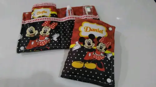 Kit Higiene Temático Mickey e Minnie