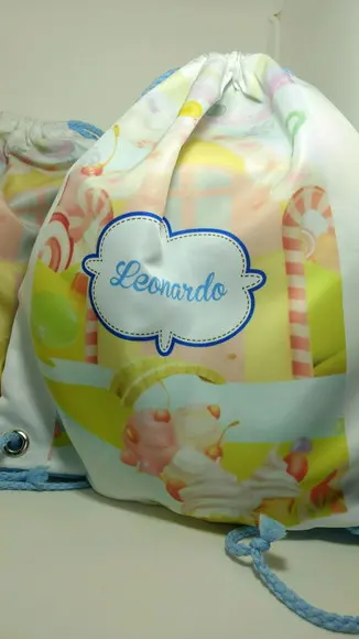 Kit Personalizado Almofada e Mochila