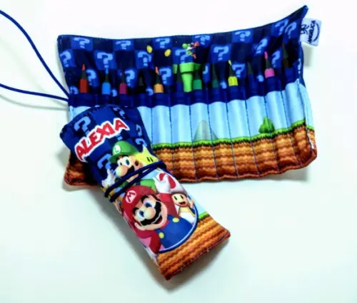 Mini Estojo de Rolo Personalizado