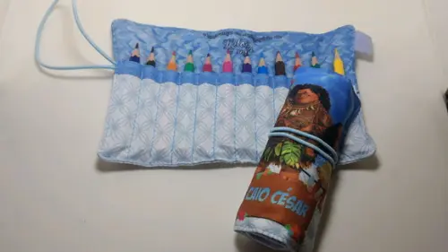 Mini Estojo de Tecido Moana