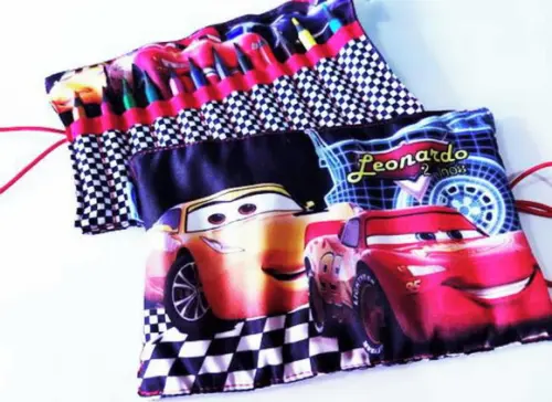 Mini Estojo Personalizado Carros 3