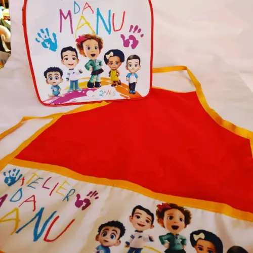 Mochila E Avental Personalizado