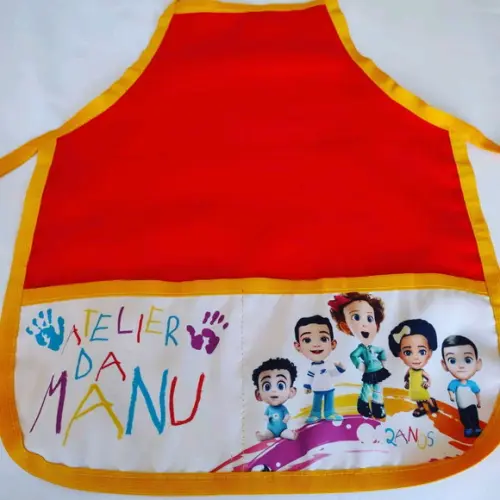 Mochila E Avental Personalizado