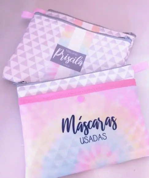 Porta Mascara de Proteção Personalizado