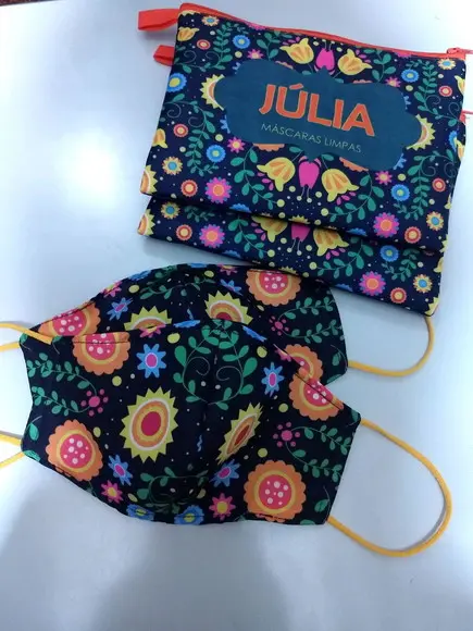 PORTA MÁSCARAS + MASCARAS PERSONALIZADAS