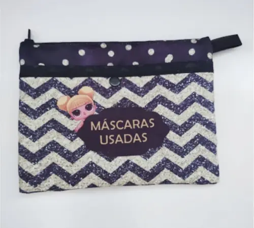 PORTA MASCARAS E MÁSCARAS DE PROTEÇÃO PERSONALIZADAS