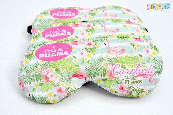 10 Máscaras de Dormir - Flamingos