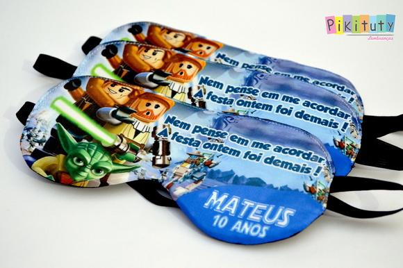 10 Máscaras de Dormir - Lego Star Wars