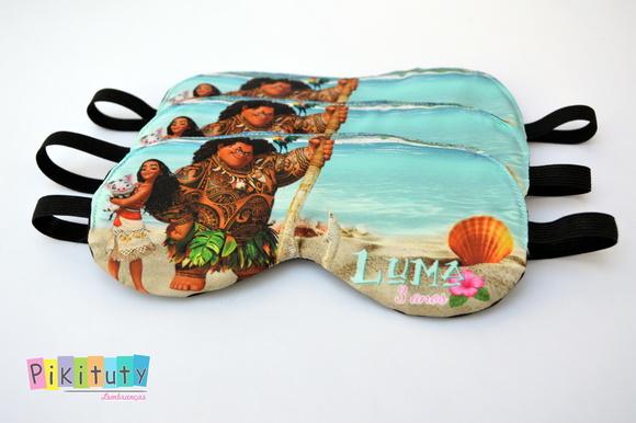 10 Máscaras de Dormir - Moana