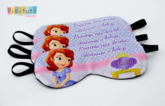 10 Máscaras de Dormir - Princesa Sofia