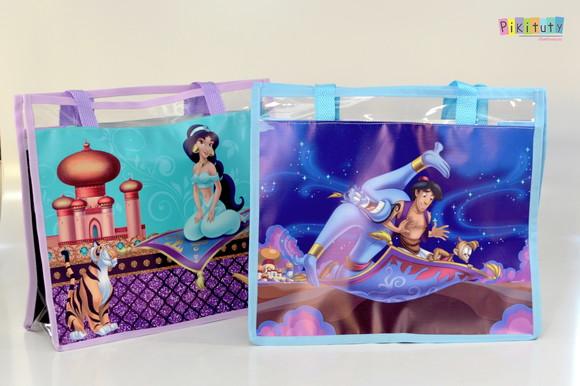 20 Bolsas de Praia - Jasmine e Aladdin