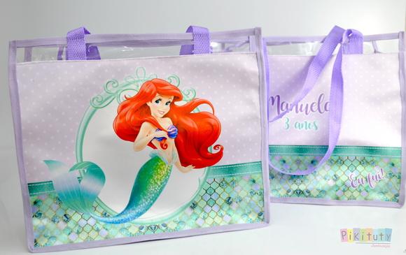 20 Bolsas de Praia a Pequena Sereia