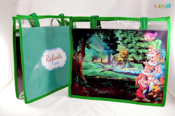 20 Bolsas de Praia Branca de Neve e os 7 Anões