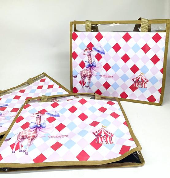 20 Bolsas de Praia Circo Vintage