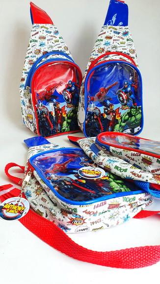 20 Bolsas Transversal - Vingadores