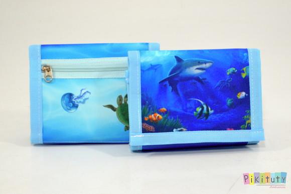 20 Carteiras Infantil - Tubarão Fundo do Mar