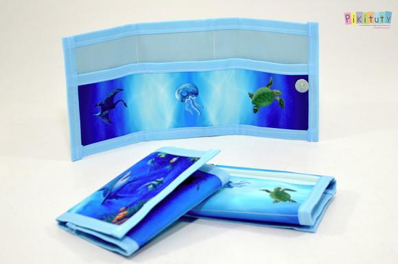 20 Carteiras Infantil - Tubarão Fundo do Mar