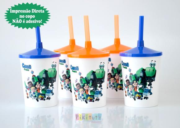 20 Copos c/ Canudo - Rusty Rivets