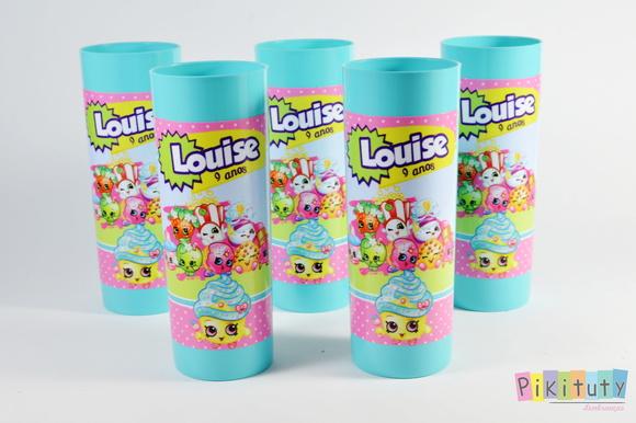 20 Copos Long Drink - Shopkins