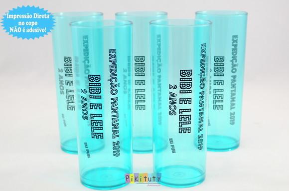 20 Copos Long Drink Neon