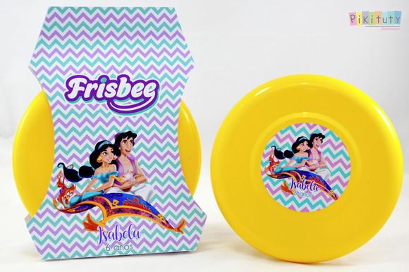 20 Frisbees c/ Embalagem - Aladdin e Jasmine