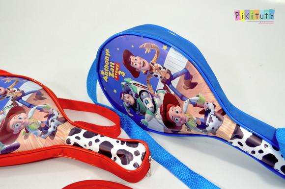 20 Kits Bolsa + Raquete Toy Story