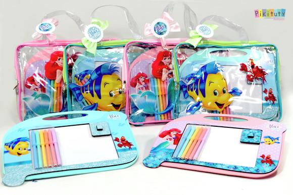 20 Kits Luxo Lousa Mágica - Ariel a Pequena Sereia