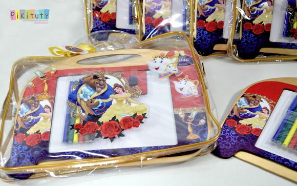 20 Kits Luxo Lousa Mágica - a Bela e a Fera