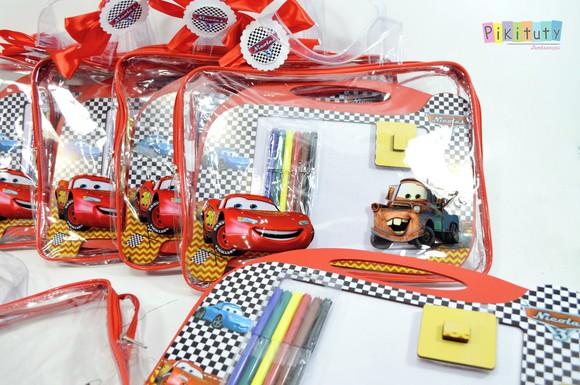 20 Kits Luxo Lousa Mágica - Carros Disney