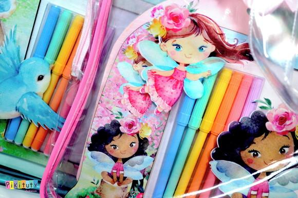20 Kits Luxo Lousa Mágica - Fadas